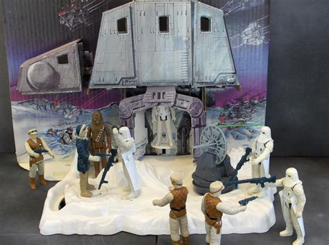 vintage kenner star wars toys hoth ice planet adventure playset