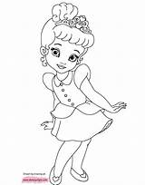 Pages Princesses Babies Coloriage Princesse Ariel Bébé Pintar sketch template