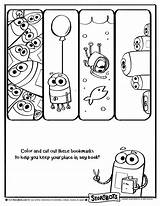 Storybots Bookmarks Bots Monster sketch template