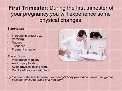 stages of pregnancy tips facts and warnings