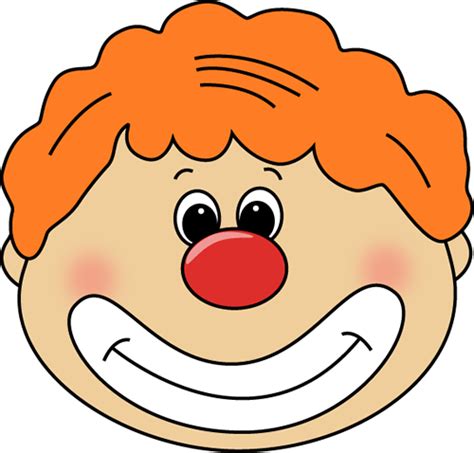 clown face clip art clown face image