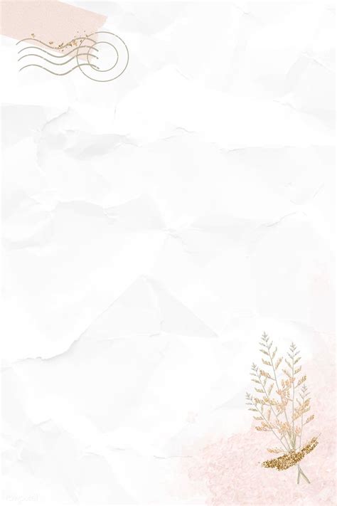 white crumpled paper textured background vector premium image