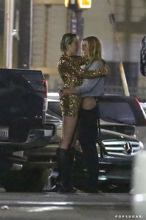 Miley Cyrus And Stella Maxwell Kissing Pictures Popsugar Celebrity