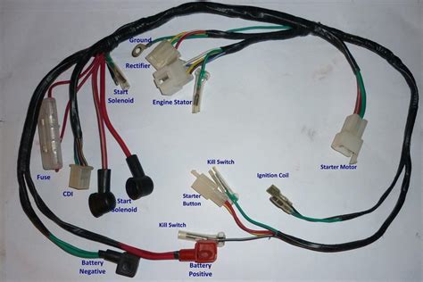 chinese quad electrical diagram chinese quad wiring diagram circuit