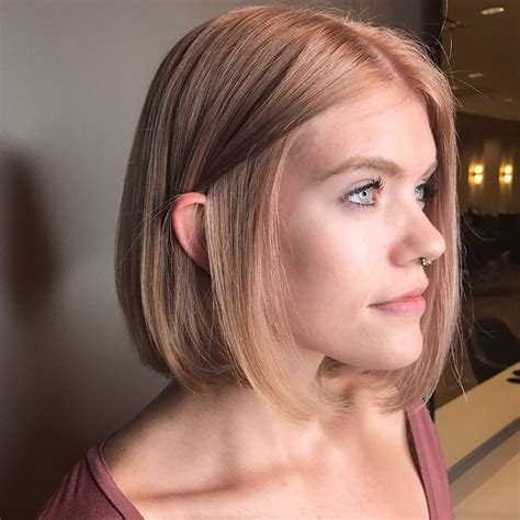 awesome blunt cut bob hairstyle hairstyle