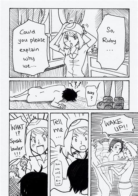 pokemon special ruby s and sapphire s date comics page three