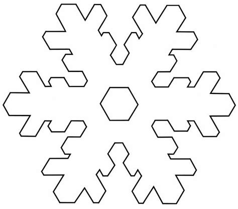 image result  templates  felt snowflakes snowflake stencil