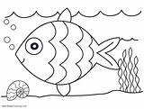 Sea Under Coloring Pages Easy Drawing Printable Kids Adults Color Print sketch template