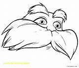 Mustache Lorax Truffula Schnurrbart Malvorlagen Getcolorings Template Clipartmag sketch template