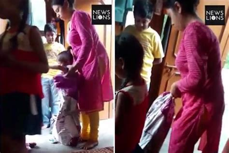 step mum punishes daughter by putting her inside a sack