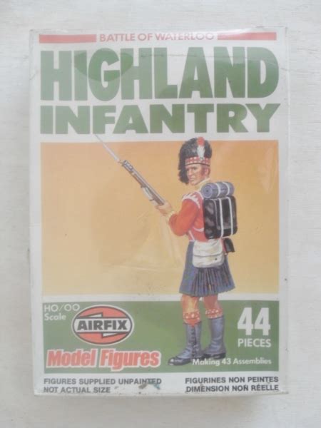 airfix models airfix  highland infantry model kits