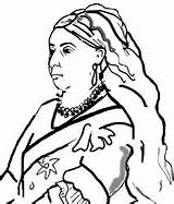 Victoria Queen Clipart Outline Cliparts Clipground Library sketch template