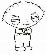 Stewie Griffin Pages Coloring Gangster Template sketch template