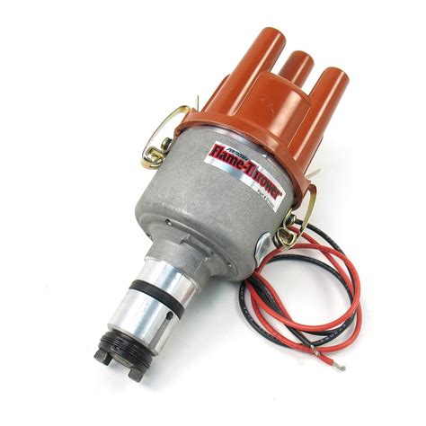 pertronix flame thrower cast distributor  vacuum adv  igni aa performance products