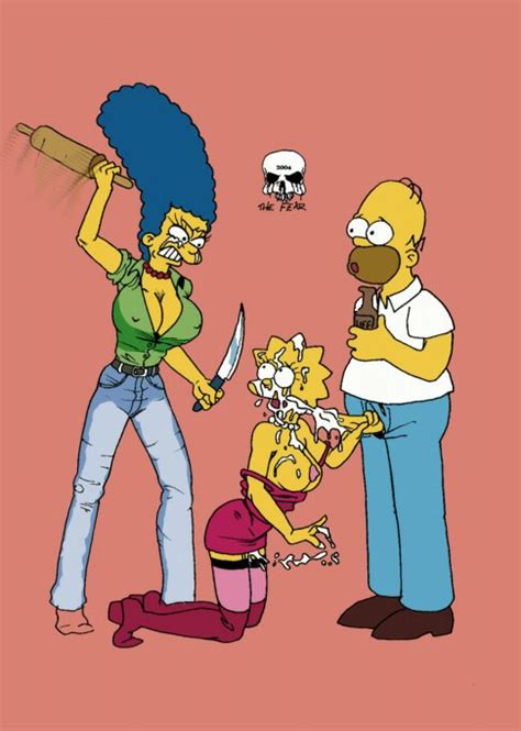 pic238002 homer simpson lisa simpson marge simpson the fear the simpsons simpsons