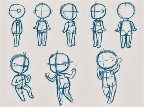 pin  character design   chibi body drawings body drawing