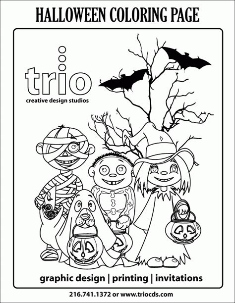 halloween coloring contest coloring home