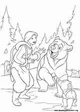 Fratello Koda Coloriage Orso Colorir Ours Frere Kleurplaten Kleurplaat Kenai Oso Hermano Coloriez Cartoni sketch template