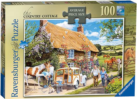 ravensburger  country cottage  piece jigsaw puzzle toys  foys