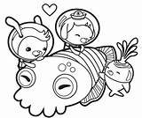 Octonauts Coloring Pages Drawing Print Coloriage Vegimals Octonaut Color Kids Colouring Printable Bestcoloringpagesforkids Clipart Sketch Animals Gups Coloriages Template Underwater sketch template