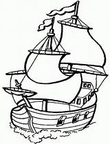 Barco Caravela Desenhar Piratas Barcos Vela sketch template