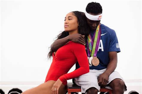 Olympic Athlete Engagement Pictures Popsugar Fitness
