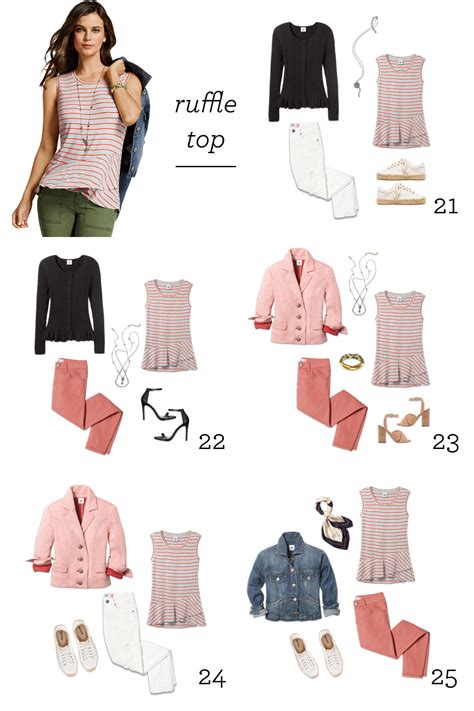 Spring Wardrobe Capsule 15 Items 30 Looks Cabi Clothing Blog