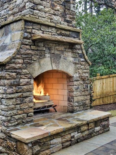 elegant outdoor diy fireplace design ideas  easy   outdoor fireplace designs
