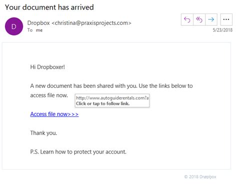 dropbox phishing scam dont  fooled  fake shared documents security boulevard