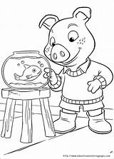 Coloring Jakers Pages Flushed Away Winks Piggley Printable Getdrawings Getcolorings sketch template