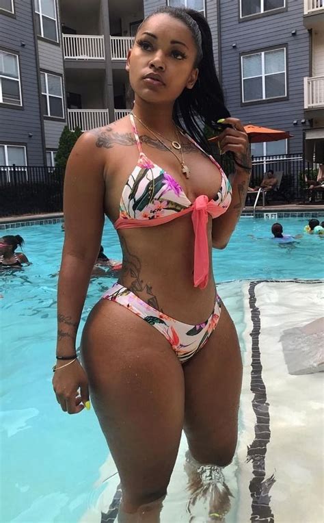 pin about bikinis and fashion on black african american