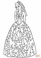 Prinzessin Principessa Disegno Malvorlage Ausmalbild Fancy Supercoloring Colorear Kostenlose Ausmalen Prinzessinnen Principesse Stampare Princesa sketch template