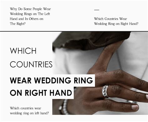 Which Countries Wear Wedding Ring On Right Hand A Fashion Blog