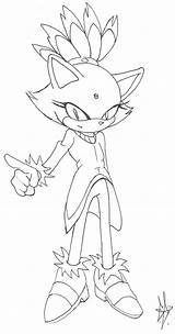Blaze Sonic Coloringhome sketch template