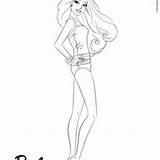 Barbie Coloring Hellokids Pages Pro Printable sketch template