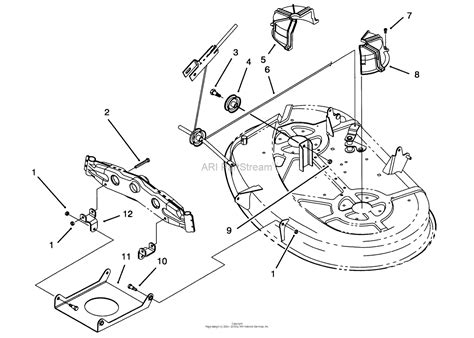 toro   hxl lawn tractor  sn   parts diagram  cable cover