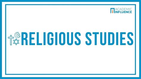 religious studies academic influence