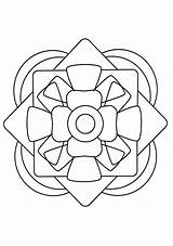 Mandalas Coloring Coloriages Nggallery Justcolor sketch template