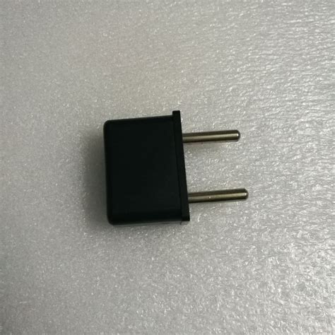 piece eu plug adapter  pin  eu   pin plug socket   eu adapter eletronic digital