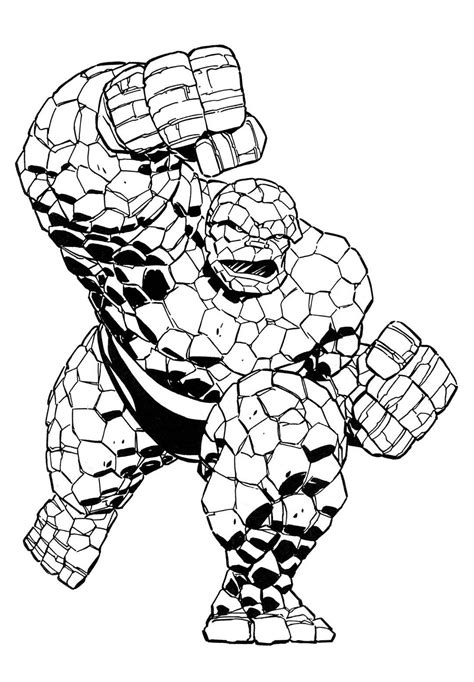 marvel comics coloring pages
