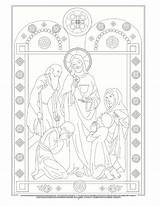 Coloring Pages Catholic St Sheets Patrick Religious Kids Lent sketch template