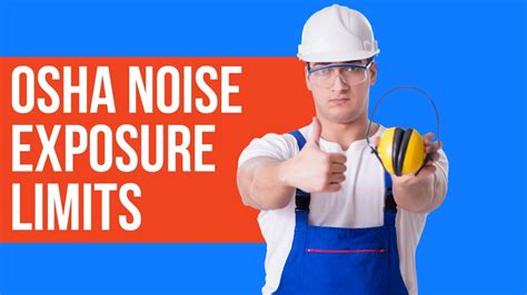ehs training osha noise exposure limits youtube