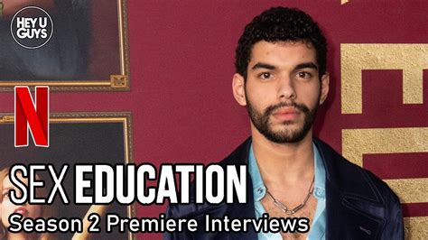 Sex Education Season 2 Premiere Interview Sami Outalbali