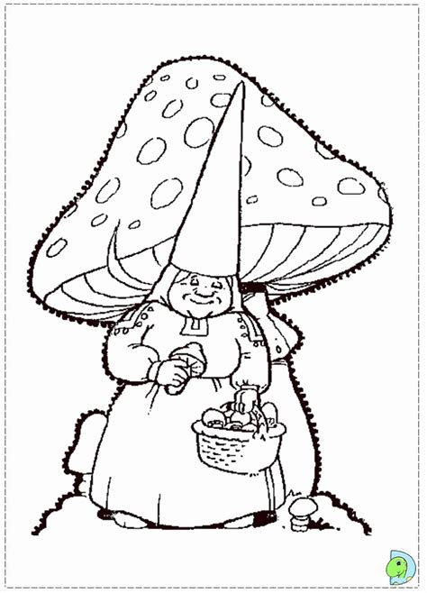 gnome coloring pages coloring home