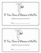 Muffin Emergent Numeroff sketch template