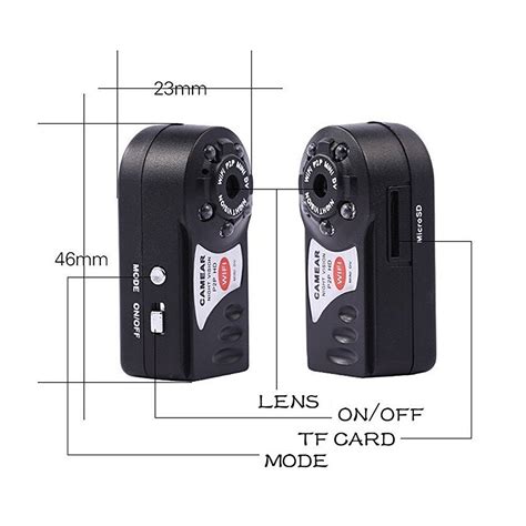 buy  mini wifi dvr video camera recorder wireless wi fi ip camcorder night vision camera