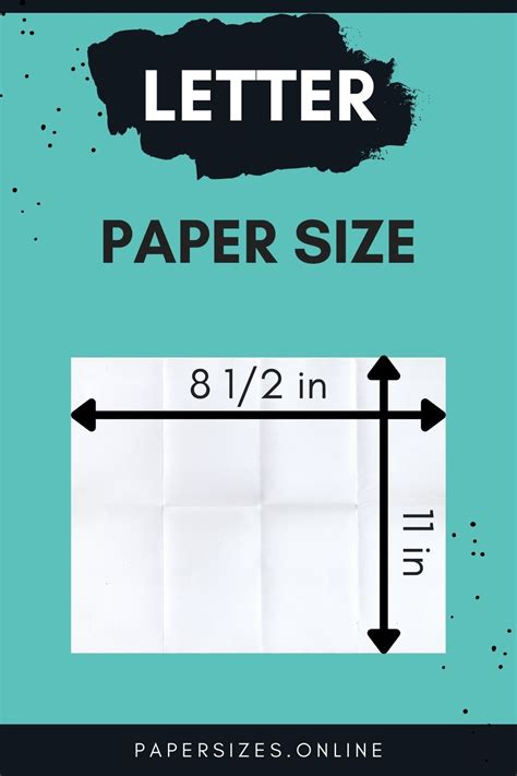 letter paper size  dimensions paper sizes