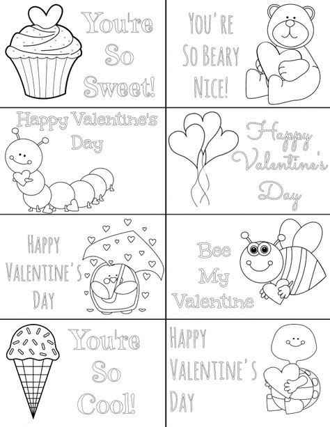printable valentines cards printable valentines cards kindergarten