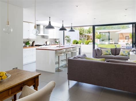 open concept kitchens  living spaces  flow hgtv
