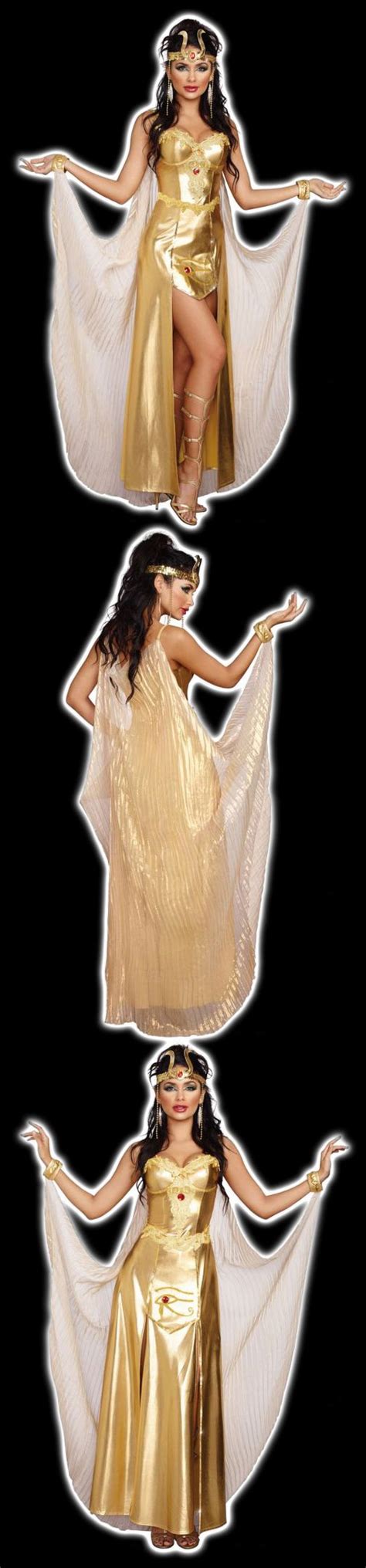 hathor egyptian goddess of love and fertility adult costume